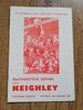 Featherstone v Keighley Jan 1968 Rugby League Programme