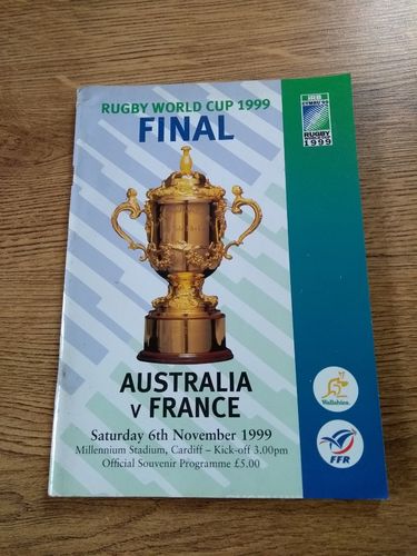 Australia v France 1999 Rugby World Cup Final