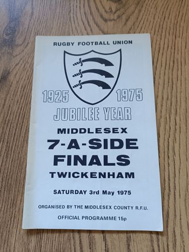 Middlesex Sevens 1975