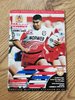 Wigan v Sheffield Eagles Aug 1994 Rugby League Programme