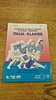 Italy v Holland 1993 Women's Rugby Union Programme