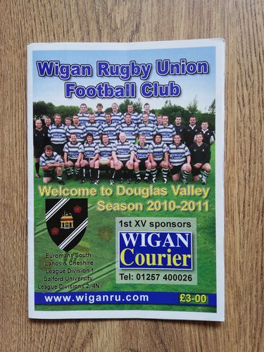 Wigan v Widnes Apr 2011 Rugby Programme