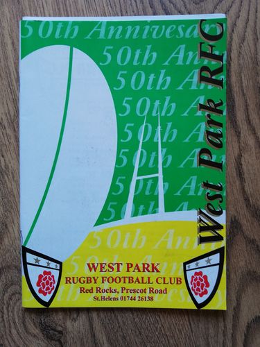 West Park v Widnes Dec 1997 Rugby Programme