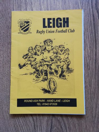 Leigh v Widnes Jan 2004 Rugby Union Programme