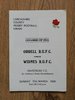 Orrell v Widnes 1991 Lancashire Cup Final Rugby Programme