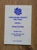 Aspull v Manchester Apr 1994 Lancashire Trophy Final Rugby Programme