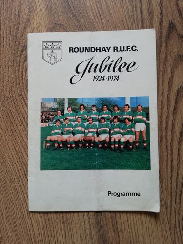 Yorkshire Colts Sevens 1974 Rugby Programme