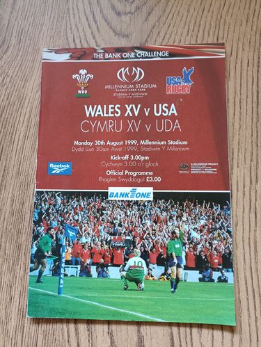 Wales XV v USA 1999