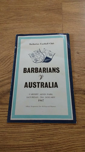 Barbarians v Australia 1967