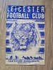 Leicester v Barbarians Dec 1959 Rugby Programme