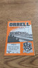 Orrell v Manchester University Lancashire Cup 3rd round 1979 Rugby Programme