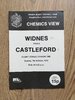 Widnes v Castleford Oct 1979