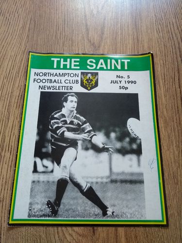 ' The Saint ' Northampton July 1990 Rugby Newsletter