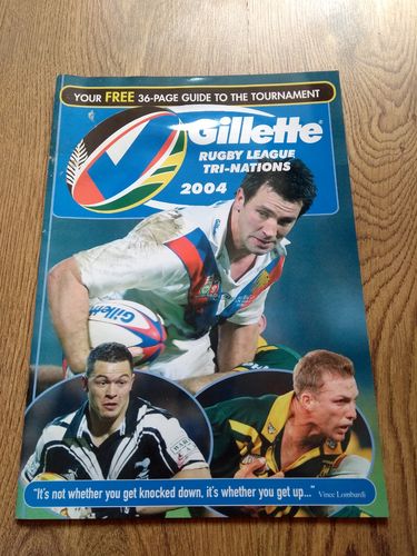 Rugby League Tri-Nations 2004 Tournament Guide