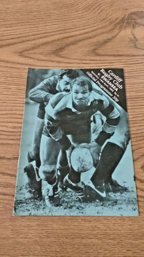 Cardiff v Swansea Apr 1985 Rugby Programme