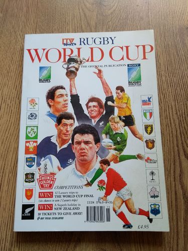 ' ITV Sport's Rugby World Cup ' 1991 Official Magazine Publication