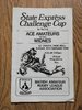 Ace Amateurs v Widnes Feb 1980 Challenge Cup Rugby League Programme