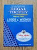 Leeds v Widnes Jan 1992 Regal Trophy Final