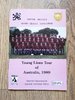 Great Britain Young Lions 1989 Rugby League Tour of Australia Brochure