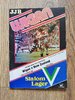 Wigan v New Zealand Oct 1985 Rugby League Programme