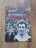 Eric Chisnall 1977 St Helens Testimonial Rugby League Brochure