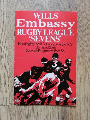 Leeds 1972 Rugby League Sevens Programme