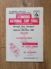 Milford v Pilkington Recs 1982 BARLA Cup Final RL Programme