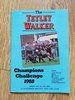 Champions Challenge Aug 1988 Amateur Rugby League Programme
