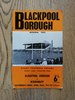 Blackpool Borough v Keighley Nov 1965 Rugby League Programme