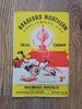 Bradford Northern v Rochdale Feb 1954 Challenge Cup Rugby League Programme