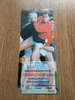 Portugal v Wales May 1994 Rugby World Cup Qualifying Ticket