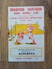 Bradford Northern v Keighley Mar 1959 Rugby League Programme
