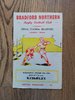 Bradford Northern v Keighley Aug 1959 Rugby League Programme