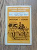 Castleford v Keighley Dec 1959 Rugby League Programme