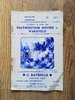 Featherstone v Wakefield Apr 1961 Rugby League Programme