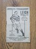 Leigh v Oldham Apr 1957 Rugby League Programme
