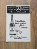 Southern Universities v British Lions June 1974 Rugby Programme