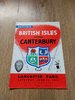 Canterbury v British Lions 1971 Rugby Programme
