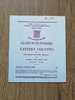 Gloucestershire v Eastern Counties 1973 County Semi-Final Rugby Programme