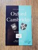 Oxford University v Cambridge University Dec 1965 Rugby Programme