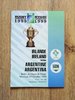 Ireland v Argentina 1999 Rugby World Cup Quarter-Final Play-Off Programme