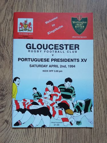Gloucester v Portuguese Presidents XV Apr 1994