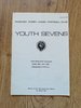 Marlow Youth Sevens Apr 1982 Rugby Programme