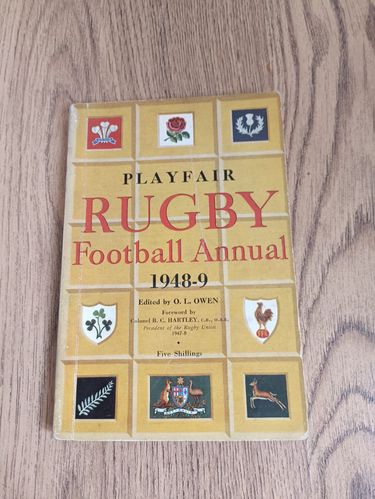 Playfair Rugby Football Annual 1948-49