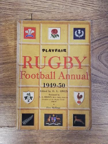 Playfair Rugby Football Annual 1949-50