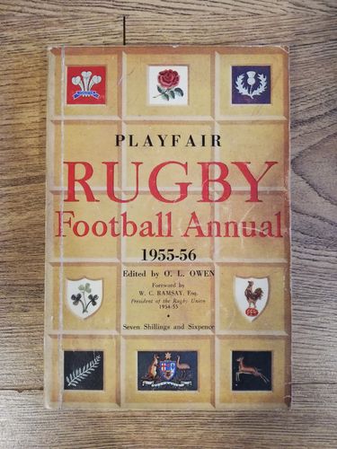 Playfair Rugby Football Annual 1955-56