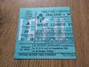 Ireland v Wales 1980 Used Rugby Ticket