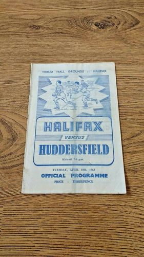 Halifax v Huddersfield Apr 1963