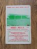 Keighley v Hull KR Dec 1963 Rugby League Programme