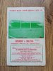 Keighley v Halifax Apr 1964 Rugby League Programme